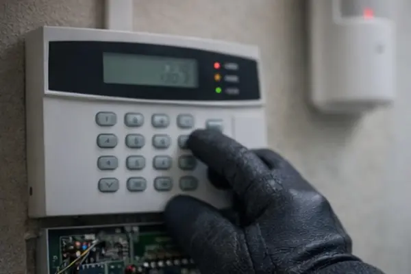 Commercial security system installation